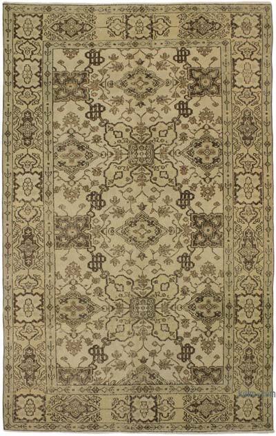 El Dokuma Vintage Halı - 160 cm x 255 cm