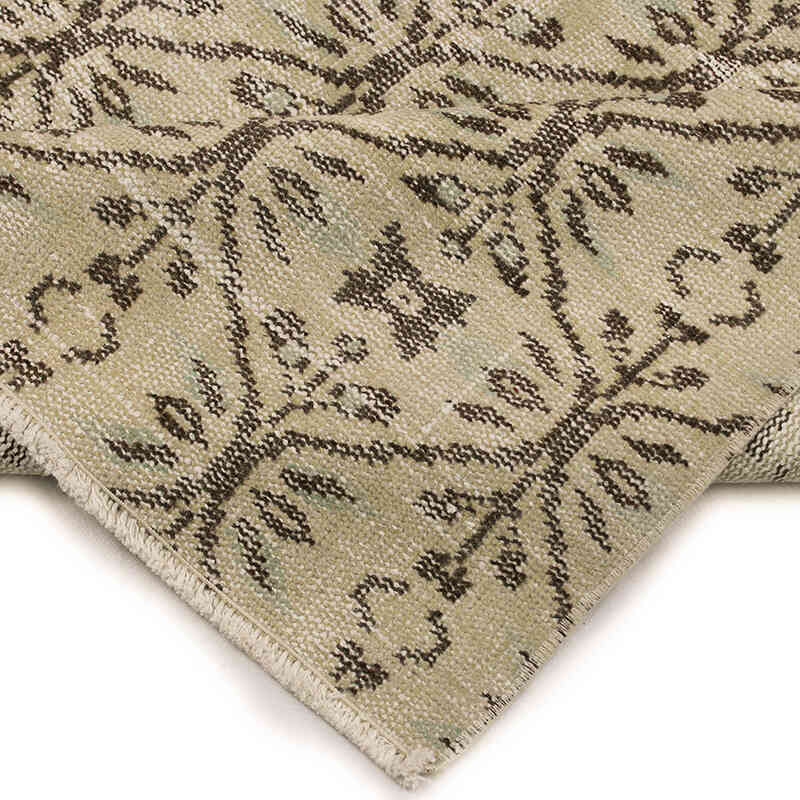 Alfombra Vintage Turca Anudada a Mano - 143 cm x 266 cm - K0073090