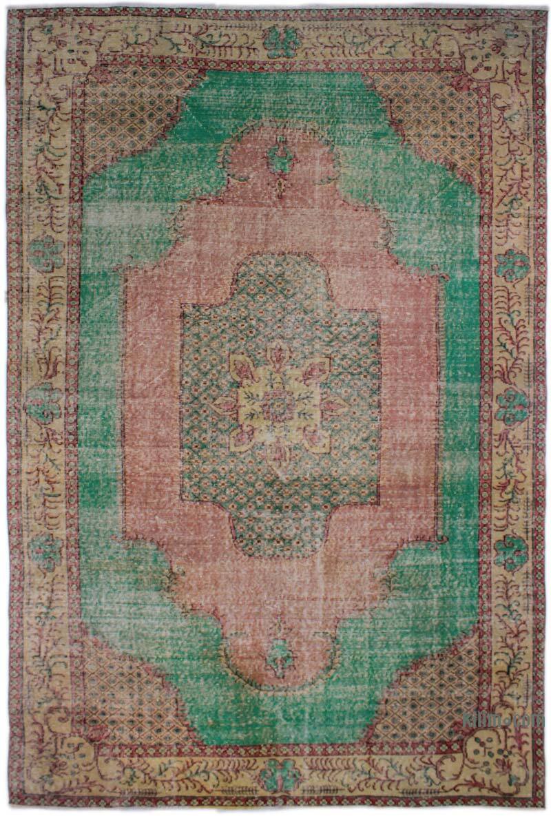 El Dokuma Vintage Halı - 196 cm x 290 cm - K0073091