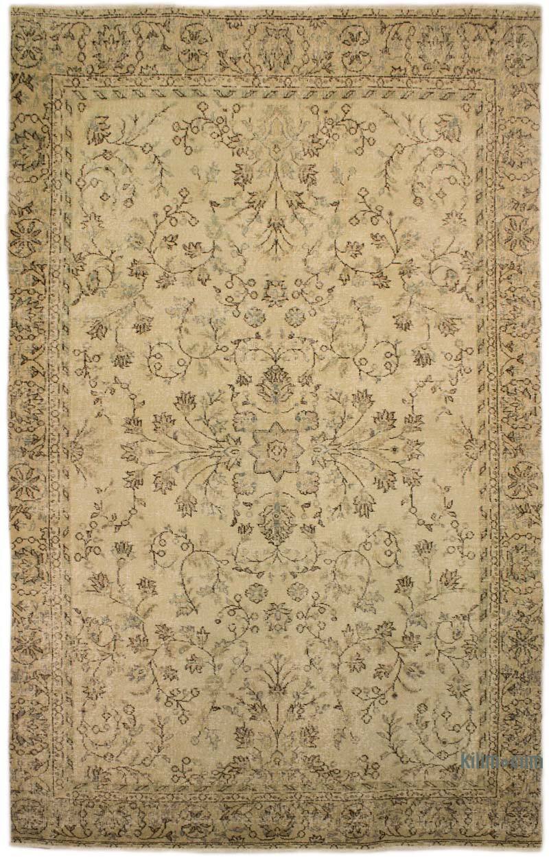 El Dokuma Vintage Halı - 181 cm x 288 cm - K0073092