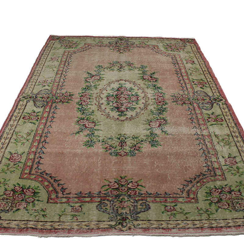 El Dokuma Vintage Halı - 174 cm x 256 cm - K0073093