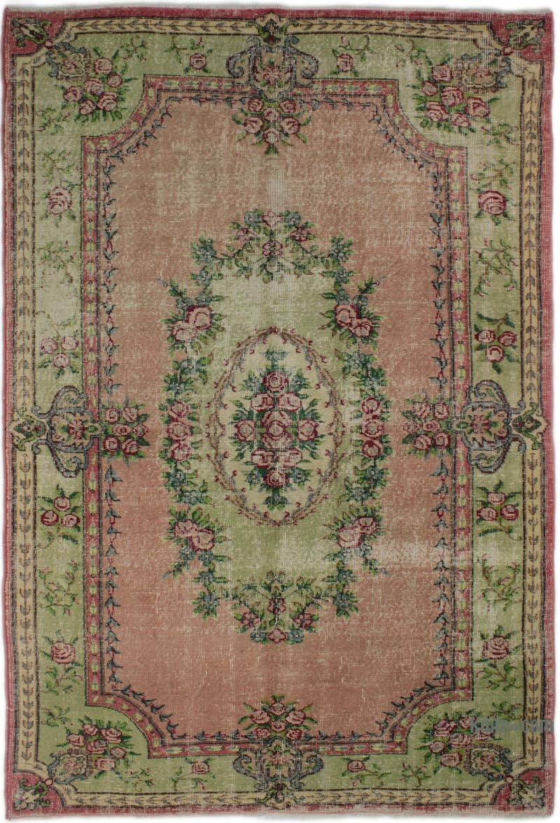 El Dokuma Vintage Halı - 174 cm x 256 cm - K0073093