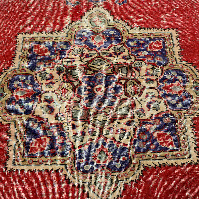 El Dokuma Vintage Halı - 173 cm x 275 cm - K0073097