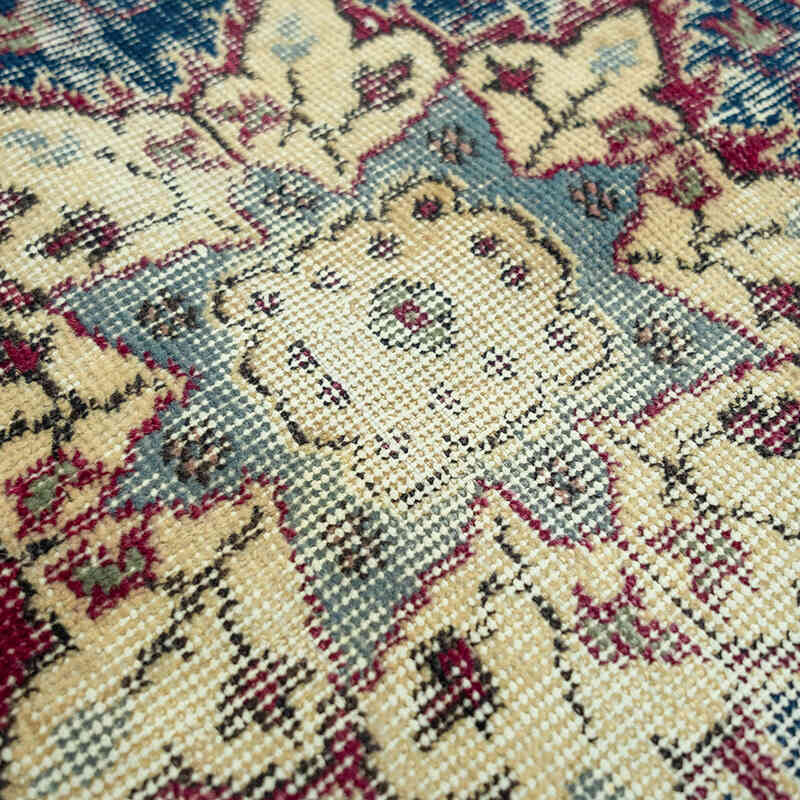 El Dokuma Vintage Halı - 202 cm x 310 cm - K0073101