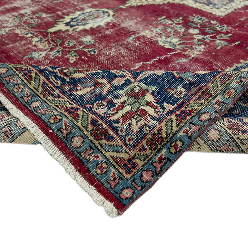 El Dokuma Vintage Halı - 202 cm x 310 cm - K0073101