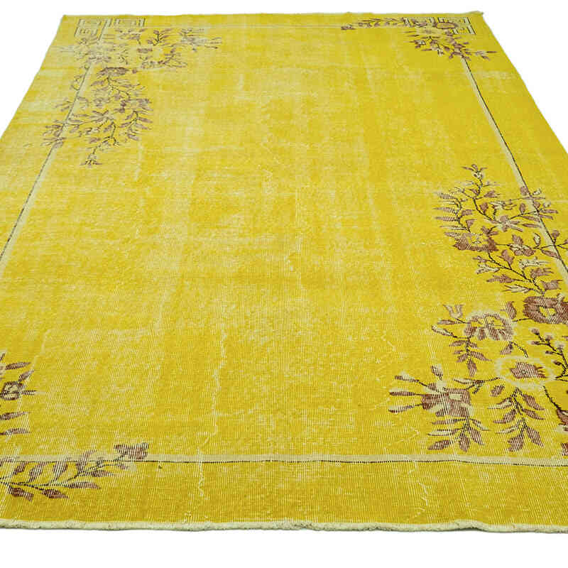 El Dokuma Vintage Halı - 207 cm x 307 cm - K0073102