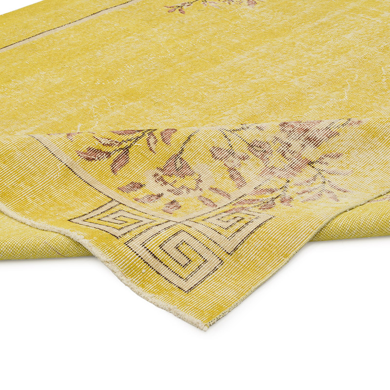 Alfombra Vintage Turca Anudada a Mano - 207 cm x 307 cm - K0073102