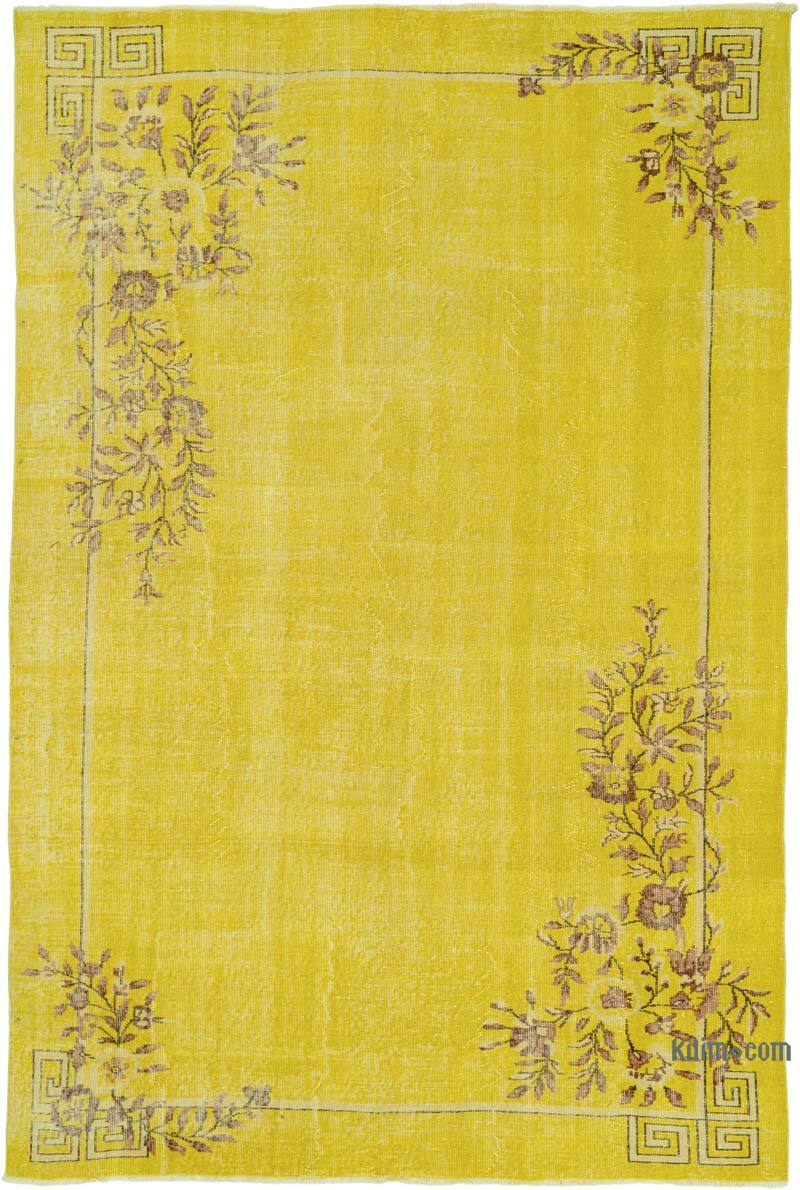 El Dokuma Vintage Halı - 207 cm x 307 cm - K0073102