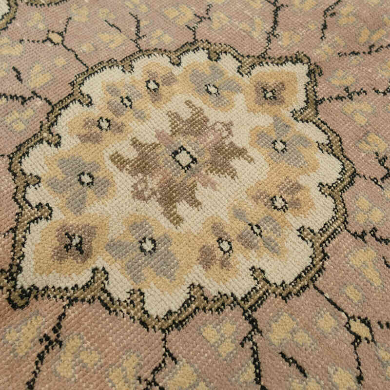 El Dokuma Vintage Halı - 206 cm x 327 cm - K0073106