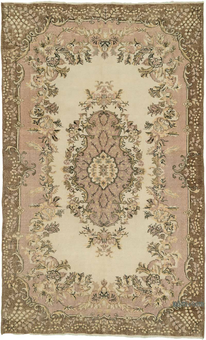 El Dokuma Vintage Halı - 206 cm x 327 cm - K0073106