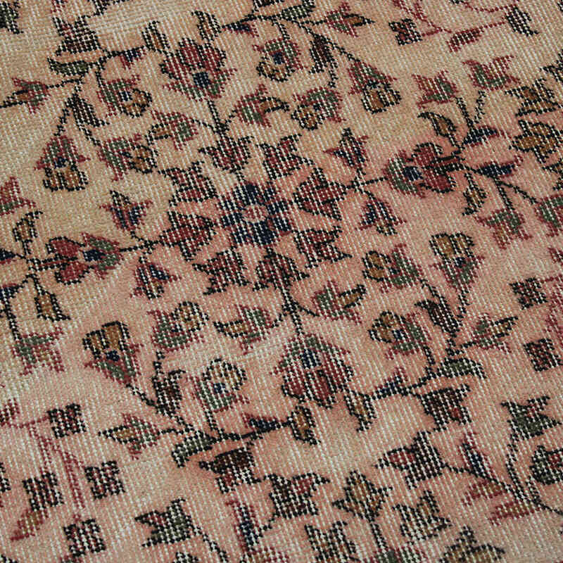 El Dokuma Vintage Halı - 107 cm x 207 cm - K0073113