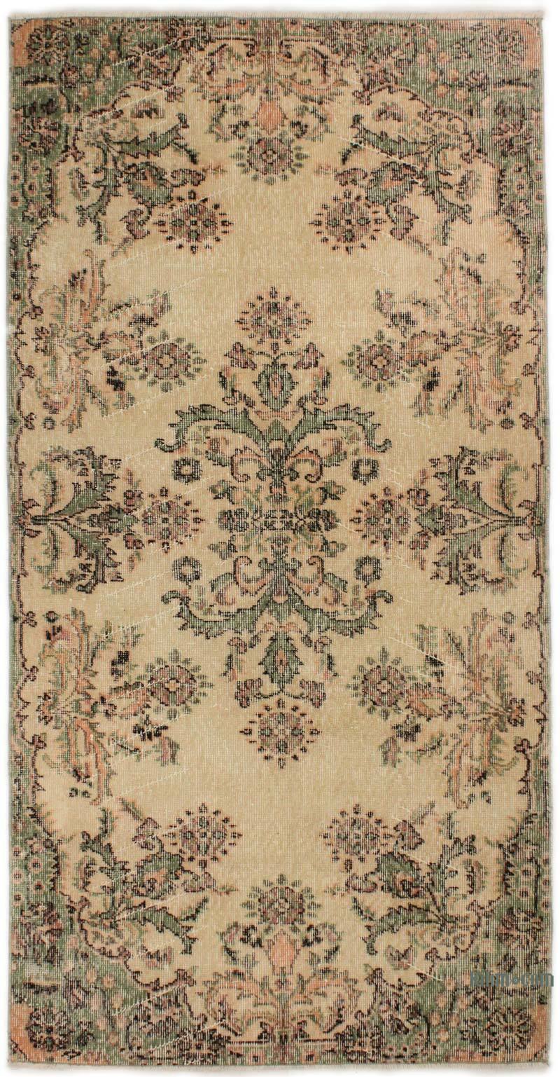 Vintage Turkish Hand-Knotted Rug - 3' 5" x 6' 7" (41" x 79") - K0073116