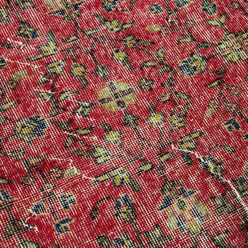 El Dokuma Vintage Halı - 108 cm x 200 cm - K0073117