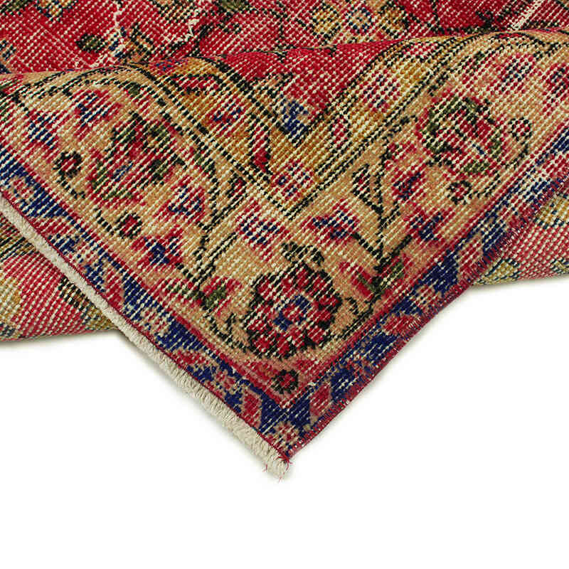 El Dokuma Vintage Halı - 108 cm x 200 cm - K0073117
