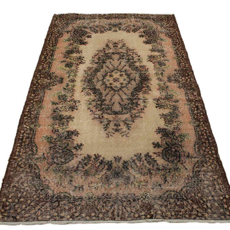Vintage Turkish Hand-Knotted Rug - 3' 11" x 6' 10" (47" x 82") - K0073121
