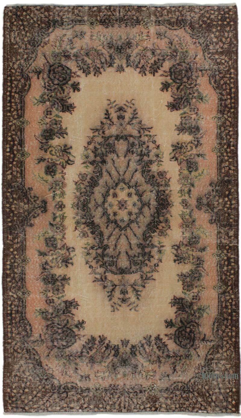 Vintage Turkish Hand-Knotted Rug - 3' 11" x 6' 10" (47" x 82") - K0073121