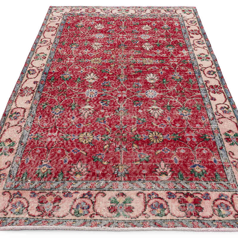 Vintage Turkish Hand-Knotted Rug - 3' 7" x 6' 7" (43" x 79") - K0073129