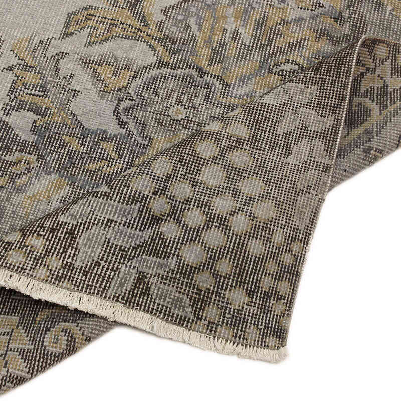 Over-dyed Vintage Hand-Knotted Turkish Rug - 6' 8" x 10' 7" (80" x 127") - K0073136