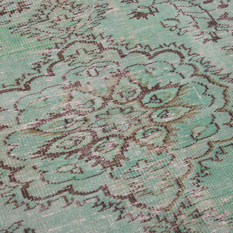 Boyalı El Dokuma Vintage Halı - 177 cm x 265 cm - K0073141