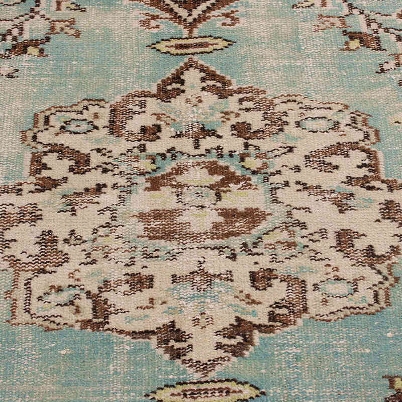 Alfombra Vintage Turca Anudada a Mano - 161 cm x 272 cm - K0073148