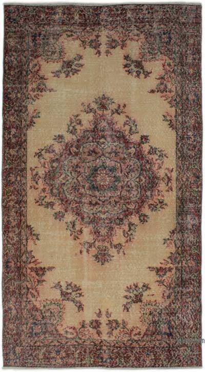 El Dokuma Vintage Halı - 127 cm x 230 cm