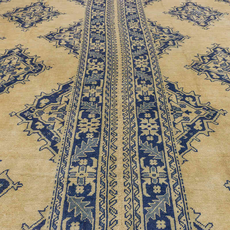 Alfombra Vintage Turca Anudada a Mano - 330 cm x 450 cm - K0073171