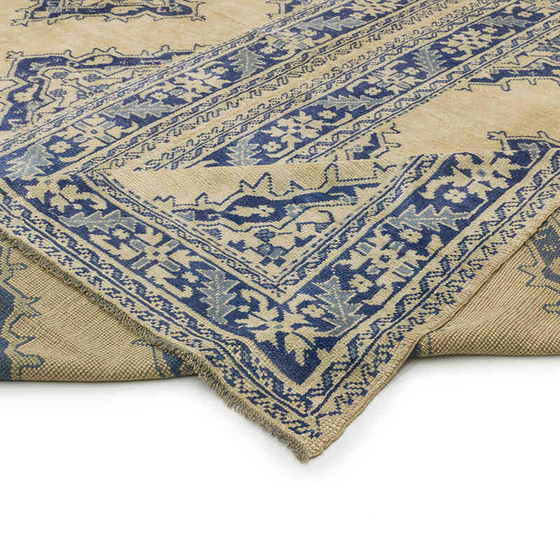 Alfombra Vintage Turca Anudada a Mano - 330 cm x 450 cm - K0073171