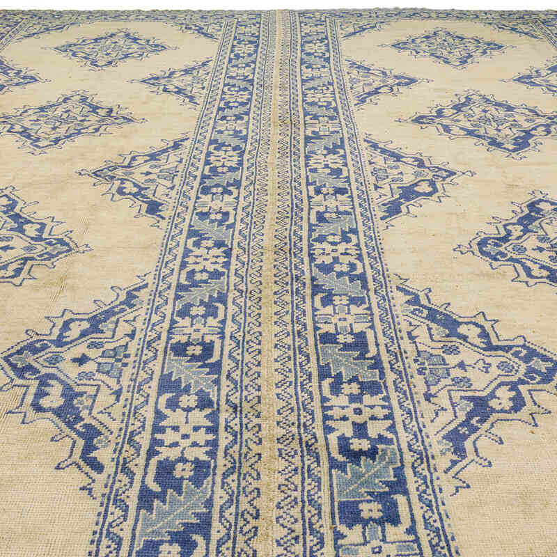 Alfombra Vintage Turca Anudada a Mano - 330 cm x 450 cm - K0073171