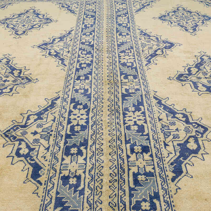 Alfombra Vintage Turca Anudada a Mano - 330 cm x 450 cm - K0073171
