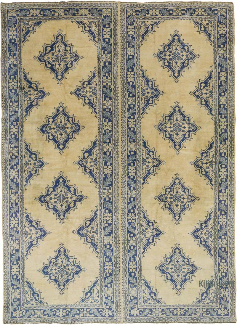 Alfombra Vintage Turca Anudada a Mano - 330 cm x 450 cm - K0073171