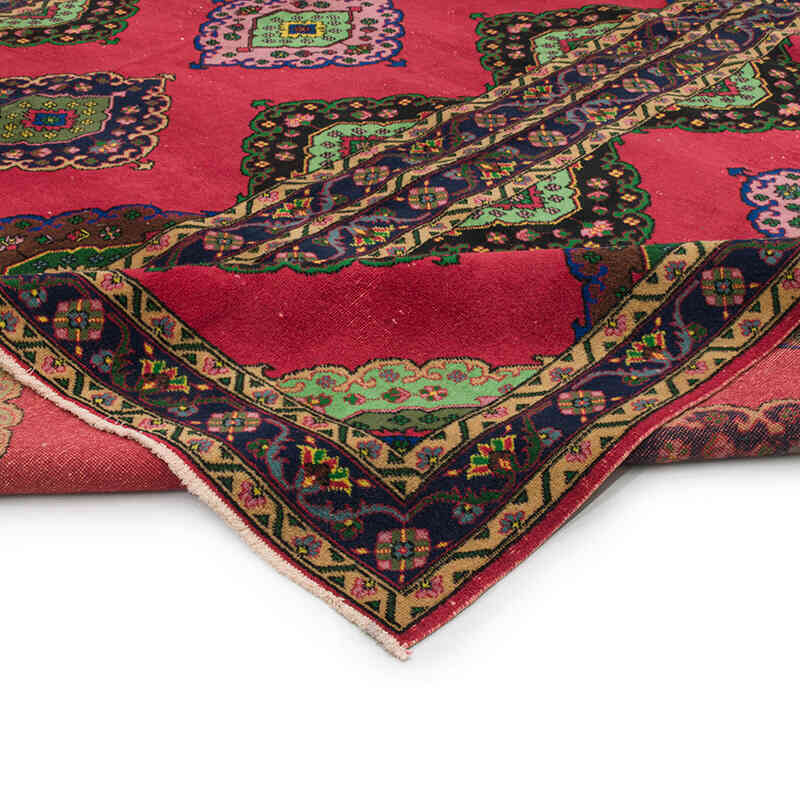 Vintage Turkish Hand-Knotted Rug - 9' 7" x 12' 2" (115" x 146") - K0073172