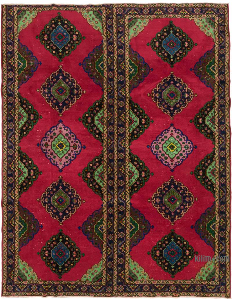 Vintage Turkish Hand-Knotted Rug - 9' 7" x 12' 2" (115" x 146") - K0073172