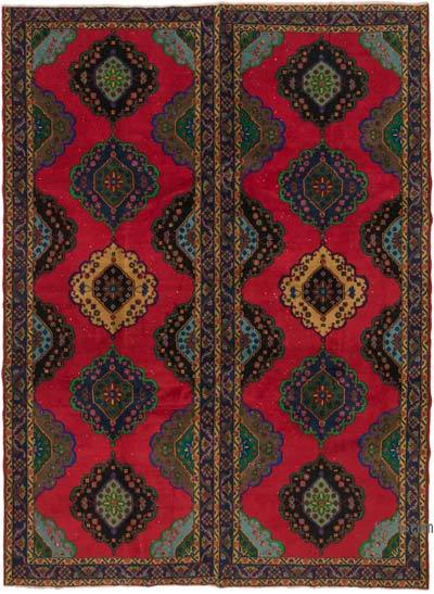 Vintage Turkish Hand-Knotted Rug - 9' 5" x 12' 9" (113" x 153")