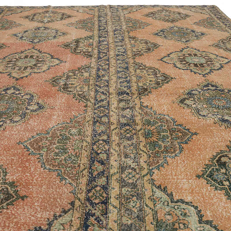 Vintage Turkish Hand-Knotted Rug - 9' 6" x 12' 4" (114" x 148") - K0073174