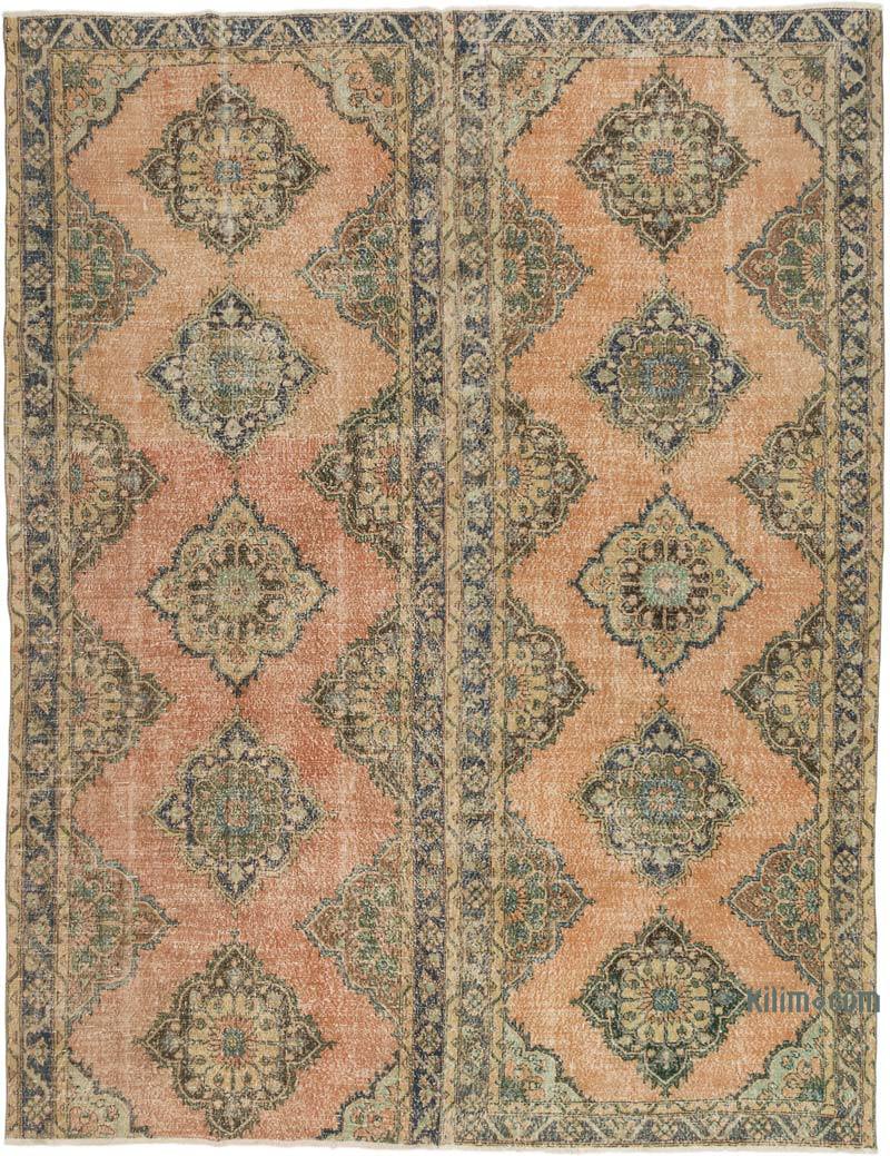 Vintage Turkish Hand-Knotted Rug - 9' 6" x 12' 4" (114" x 148") - K0073174