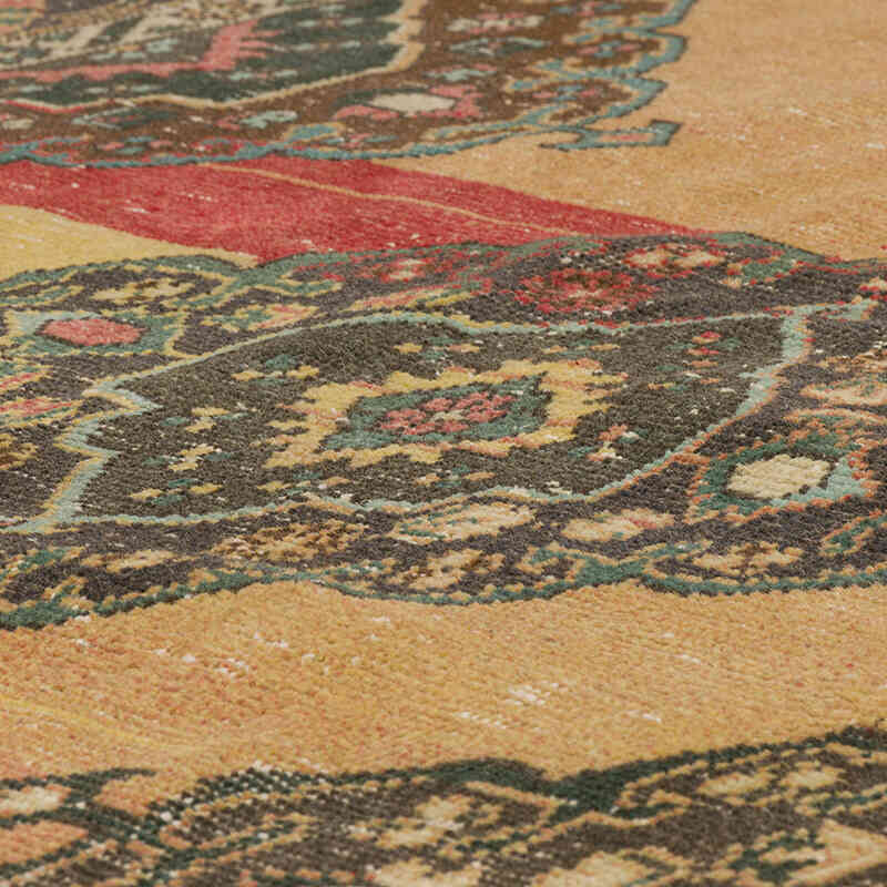 Alfombra Vintage Turca Anudada a Mano - 291 cm x 400 cm - K0073177