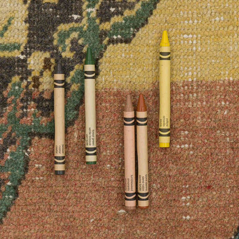 Alfombra Vintage Turca Anudada a Mano - 291 cm x 400 cm - K0073177