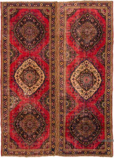 Vintage Turkish Hand-Knotted Rug - 9' 5" x 13' 4" (113" x 160")