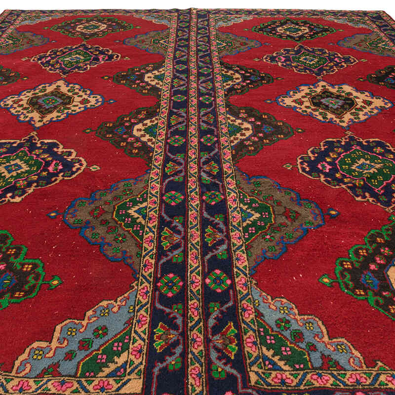 Vintage Turkish Hand-Knotted Rug - 9' 3" x 12'  (111" x 144") - K0073182