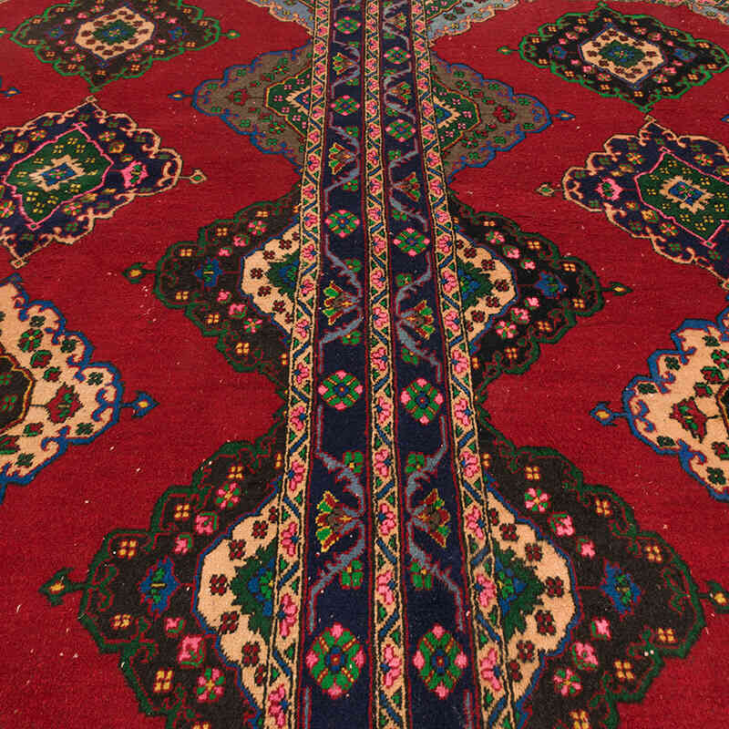 Vintage Turkish Hand-Knotted Rug - 9' 3" x 12'  (111" x 144") - K0073182