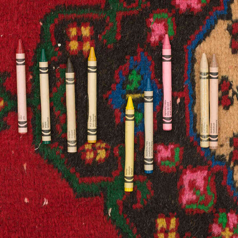 Vintage Turkish Hand-Knotted Rug - 9' 3" x 12'  (111" x 144") - K0073182