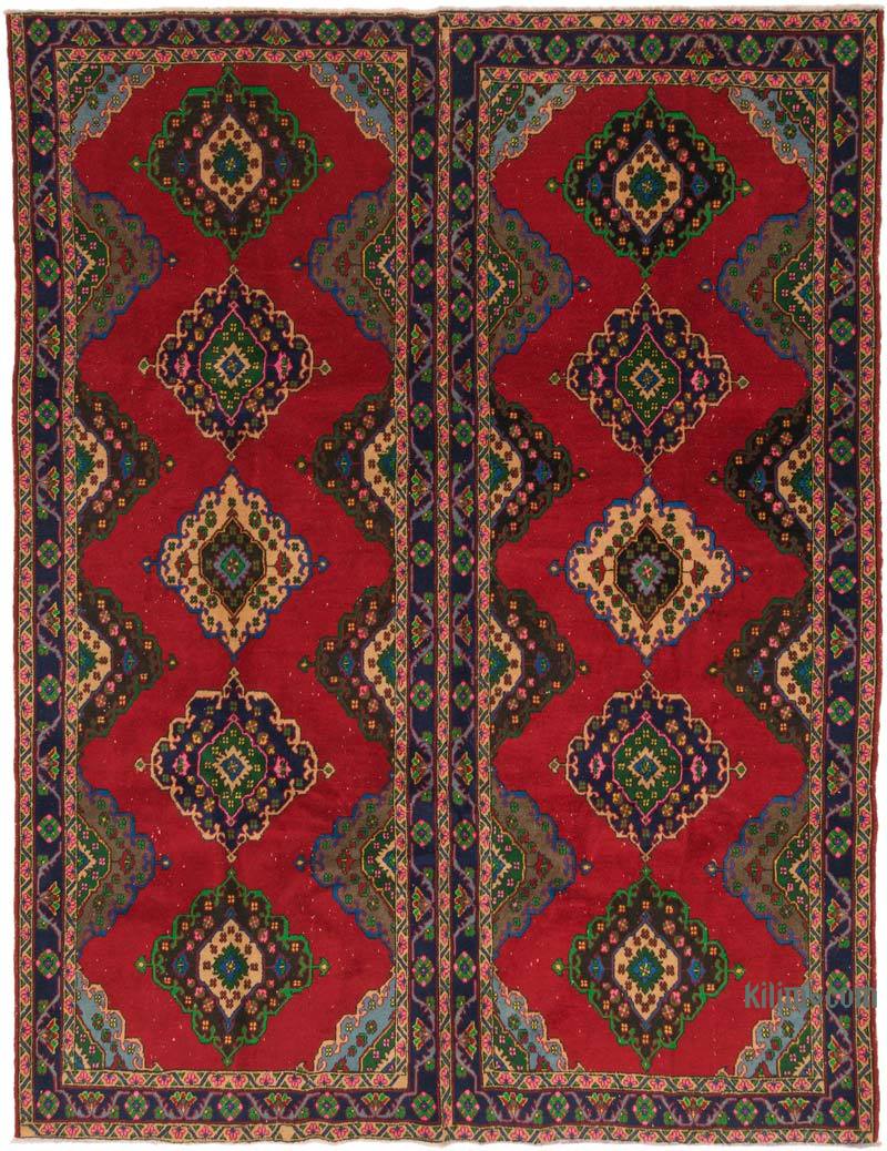 Vintage Turkish Hand-Knotted Rug - 9' 3" x 12'  (111" x 144") - K0073182