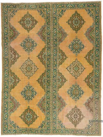 Vintage Turkish Hand-Knotted Rug - 9' 9" x 12' 10" (117" x 154")
