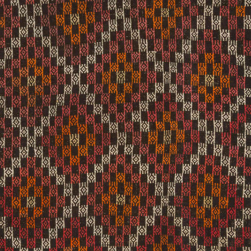 Vintage Anatolian Jijim Rug - 5' 3" x 9' 11" (63" x 119") - K0073185
