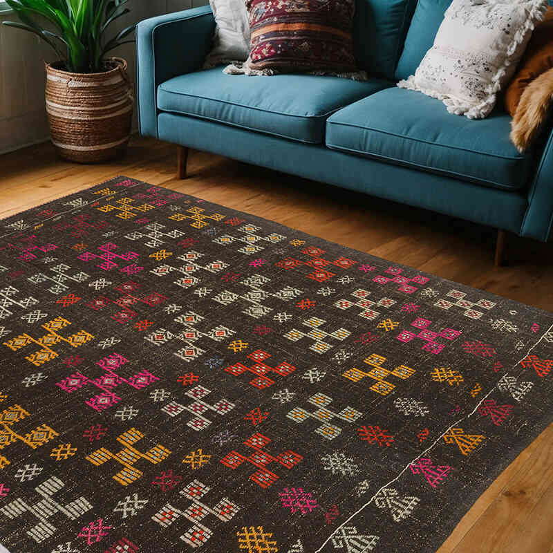 Vintage Anadolu Cicim - 155 cm x 210 cm - K0073189