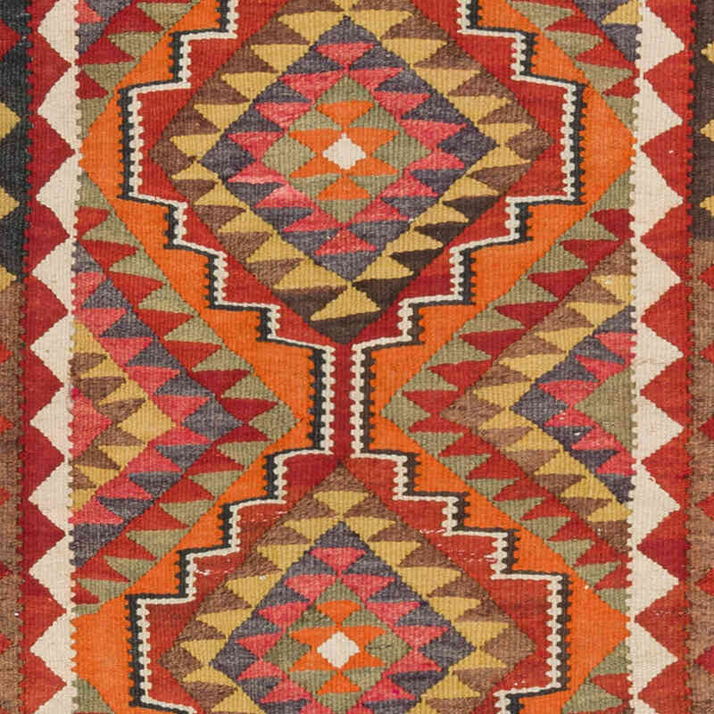 Alfombra Kilim Tribal Vintage - 86 cm x 305 cm - K0073190