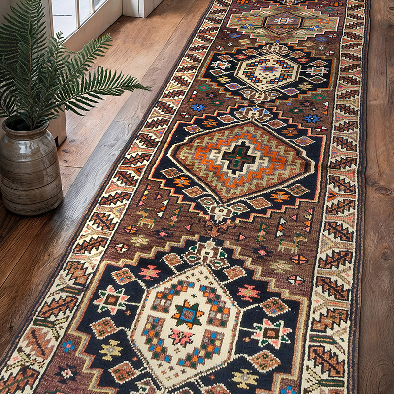 Vintage Anadolu Yolluk - 90 cm x 303 cm - K0073193