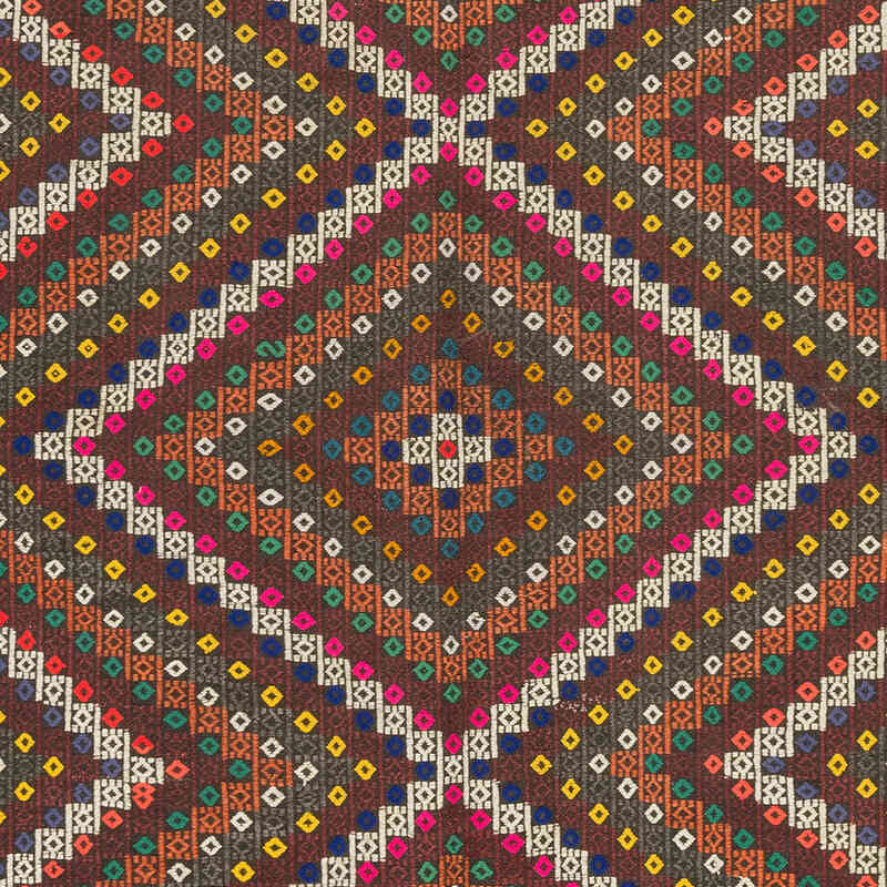 Vintage Anatolian Jijim Rug - 5' 5" x 10' 4" (65" x 124") - K0073194
