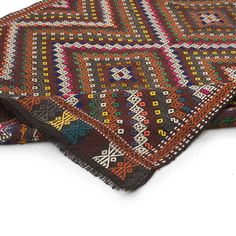 Vintage Anatolian Jijim Rug - 5' 5" x 10' 4" (65" x 124") - K0073194