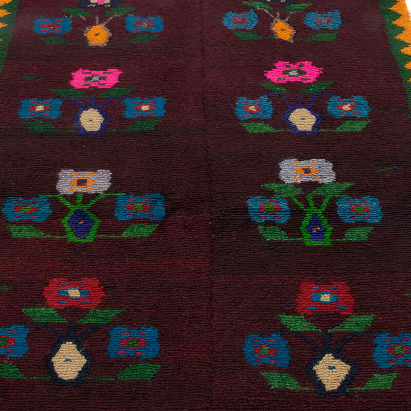 Vintage Anatolian Tulu Rug - 3' 10" x 5' 6" (46" x 66") - K0073198